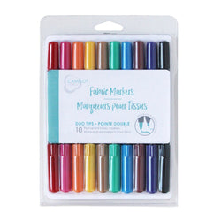 Camelot Fabric Markers - Primary Colors - 10 Color Set