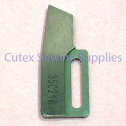 Upper Fixed Knife for Pegasus W664 U-T Cover Stitch Machines #350218