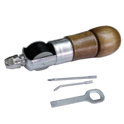 C.S. Osborne Automatic Awl #413 Leather Sewing Tool Made In USA