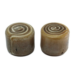 C.S. Osborne Rawhide Split Head Hammer Replacement Faces #395F-3R, Size 3