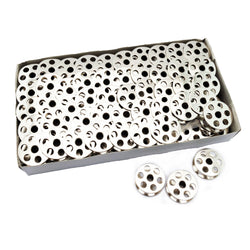 100 Pk. Steel Bobbin #B9117-563-000 For Juki LU-563 LU-1508 LU-1560 Models