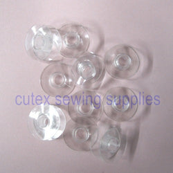 10 Plastic Bobbins For Singer 95 Class, 195, 251, 591 Sewing Machine #40264P