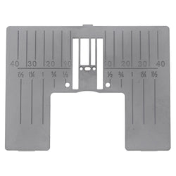 Straight Stitch Needle Plate #4129642-03 for Husqvarna Viking Sewing Machine