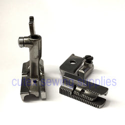 Welting Piping Foot With Teeth Bottom For PFAFF 145 335 545 1245 Sewing Machine