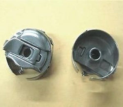 2 Bobbin Cases With Pig-Tail For ZigZag & Embroidery Sewing Machines