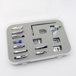 15 Pc Snap On Presser Foot Set For Domestic Sewing Machine