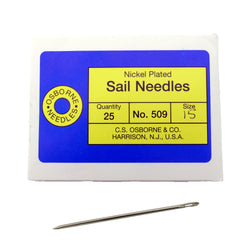 C.S. Osborne Pack Of 25 Triangular Point Sail Needles #509, Size 15 Gauge