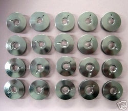 20 ALUMINUM BOBBINS JUKI TL-98Q TL-2010Q - JANOME 1600P SERIES SEWING MACHINES