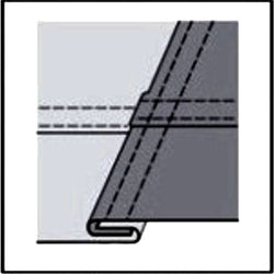 Lap Seam Folder For Singer 147-100 & 101, 253-201 & 211, 262-21 & 22 Models