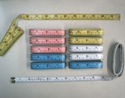 ONE DOZEN OF FIBERGLASS MEASURING TAPES