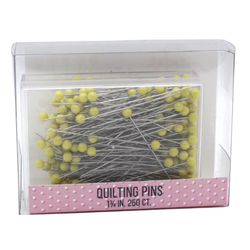 Nifty Notions Quilting Pins 1-3/4" long .60mm thick, 250 Count