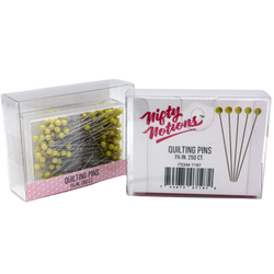 Nifty Notions Quilting Pins 1-3/4" long .60mm thick, 250 Count