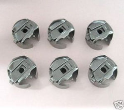 6 BOBBIN CASES FOR SINGER 20U & OTHER ZIGZAG MACHINES