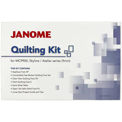 Janome Quilting Kit for MC9900, Skyline / Atelier Series (9mm) Models #863402005