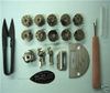 INDUSTRIAL SINGLE NEEDLE SEWING MACHINE 9 PC PART SET