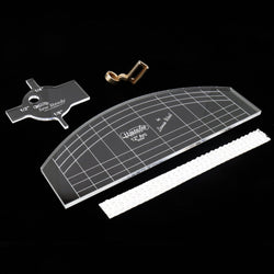 Westalee Design Ruler Foot Starter Kit W-Template, High Shank