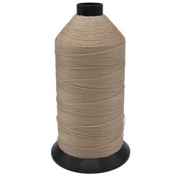 Light Tan Bonded Nylon Upholstery Thread Size 207, Tex 210, 16 Oz. 1900 Yards