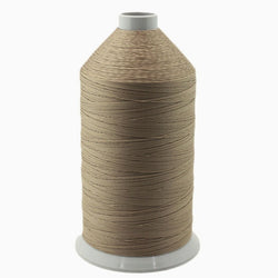 Beige Bonded Nylon Upholstery Thread-Size 138, Tex 135, 16 Oz. 3000 Yards