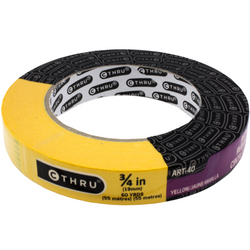 Artist Tape - 3/4" x 60 Yards, Yellow