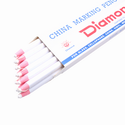 Pack of 12 Diamond China Markers / Peel-Off Grease Pencils