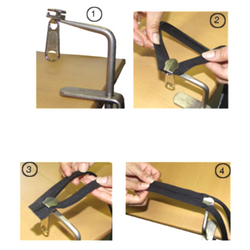 C.S. Osborne Zipper Jig #1014 Leatherwork & Upholstery Tools