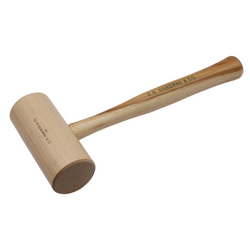 C.S. Osborne Hickory Mallet #90-5, Size 5 Wooden Hammer