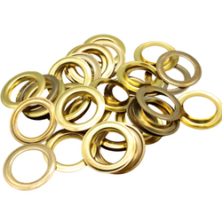 C.S. Osborne Large Size Brass Grommets & Washers #G1-12 (1-9/16" Hole) 20 Sets