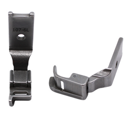 Left Guide Binder Foot #107-6L for Singer 107W, 457G / Juki LZ-1280, LZ-2280