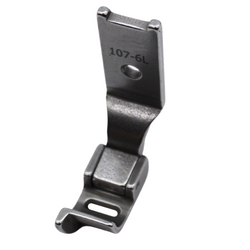 Left Guide Binder Foot #107-6L for Singer 107W, 457G / Juki LZ-1280, LZ-2280