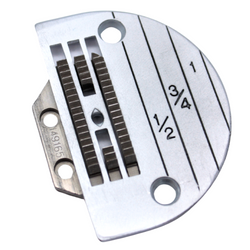 Cutex Heavy Work Needle Plate & Feed Dog Set for Industrial Sewing Machine