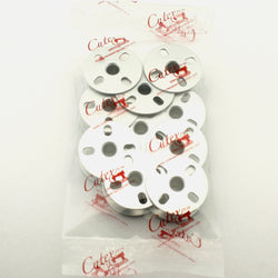 10 Pk Aluminum Bobbins for Consew 244, 255, 289RB, 339, 389RB, 399RB Models