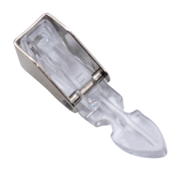 Slant Shank Snap-On Zipper Foot #5012-10 For Singer Machine Compatible