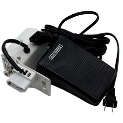 Motor & Foot Control Pedal for Consew 75T Portable Blindstitch Sewing Machine