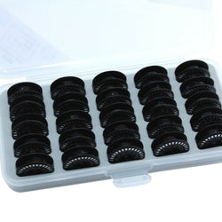 Pack of 25 820, 820QE, 830, 880 Bobbins with Storage Case