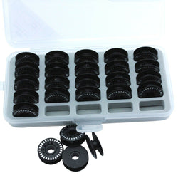 Pack of 25 820, 820QE, 830, 880 Bobbins with Storage Case