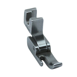 Cutex Low Shank Zipper Foot with Narrow Short Left Toe for Home Sewing Machine