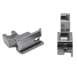 Cutex Low Shank Hinged 3.5mm Top-Stitching Foot with Guide Compatible with Home Sewing Machine