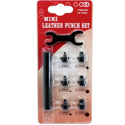 Cutex Mini Leather Punch Set - 6 Sizes (1mm to 6mm)