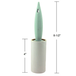 Cutex Extra Sticky Lint Pet Hair Dust Removers Rollers - 12 Rolls, 4 Handles