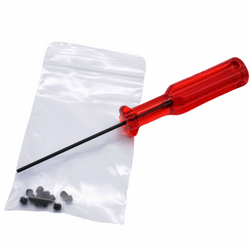 Cutex 12 Pcs Needle Screws with Wrench For Pegasus W500, W600, EX, M800 Sewing Machine