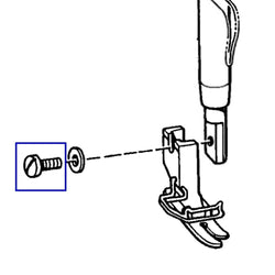 Cutex Foot Screw #S13385001 For Brother DB2-B737, S-7200, S-7300, SL755 Sewing Machine