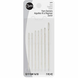 Dritz 7 Yarn Darners Hand Needles, Size 14/18, #56YD