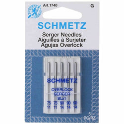Schmetz BLX1 Serger / Overlock Sewing Machine Needles - 5 Pack