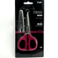 Kai V5135 5-1/2 Inch Very Berry Embroidery & Sewing Scissors with Safety Cap