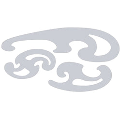 Westcott French Curve Set, 3 Pcs - Fashion Patternmaking & Dressmaking Ruler