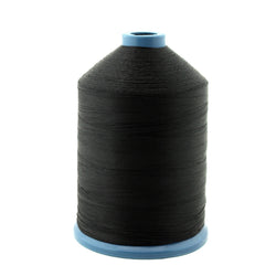 Black Tex 70 Bonded Nylon Thread #69, 6000 Yards Spool For Leather Upholstery