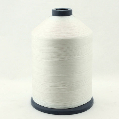 White Tex 70 Bonded Nylon Thread #69, 6000 Yards Spool For Leather