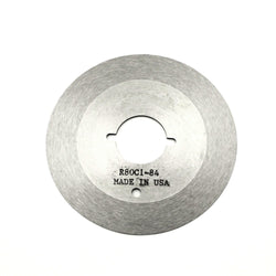 3-1-4" Round Knife #R80C1-84 For Eastman BBB32 Cutting Machine, USA Made Blade