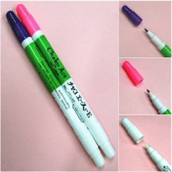Disappearing Vanishing Pens - Set Of Pink & Violet Pens With Eraser