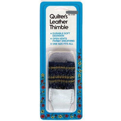Quilter's Soft Leather Thimble By Collins #C125, Sewing & Quilting Tool